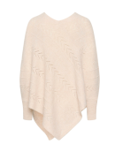 Cream - CRHOLIDAY KNIT PONCHO CREAM