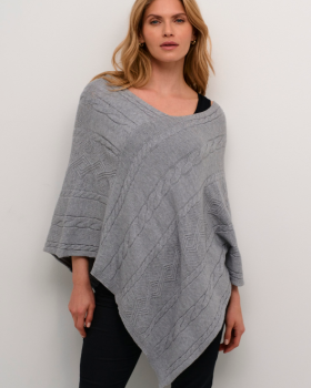 CRDELA KNIT PONCHO