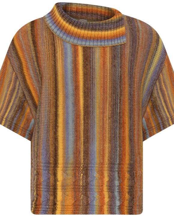 Skovhuus Strik - MULTI COLOUER CAPE - SKOVHUS