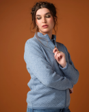 Skovhuus Strik - TURTLENECK ZIPPED CARDIGAN 