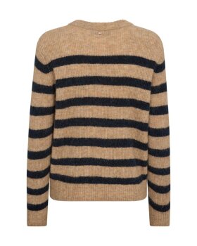 MMTHORA STRIPE CREWNECK KNIT 