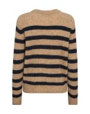 MOS MOSH - MMTHORA STRIPE CREWNECK KNIT 