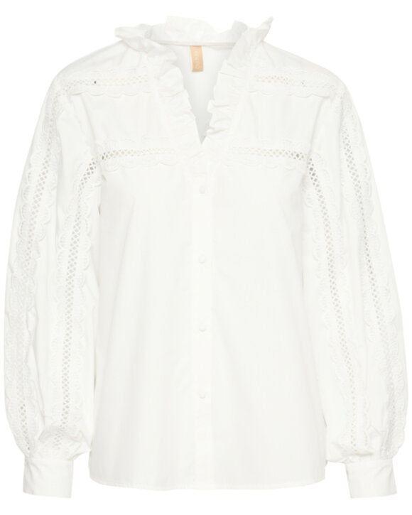 CULTURE - CUlio Iris Lace Shirt-CULTURE