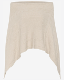 Cream - CRDELA KNIT PONCHO