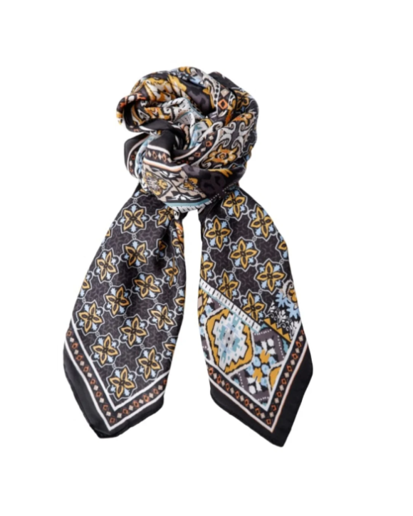 BLACK COLOUR - BCCARSON MINI SCARF