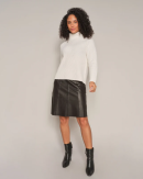 MOS MOSH - MMADALYN LEATHER SKIRT - MOS MOSH