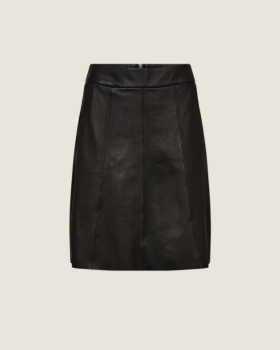 MMADALYN LEATHER SKIRT - MOS MOSH