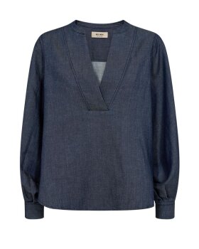 MMYEN DENIM BLOUSE - MOS MOSH